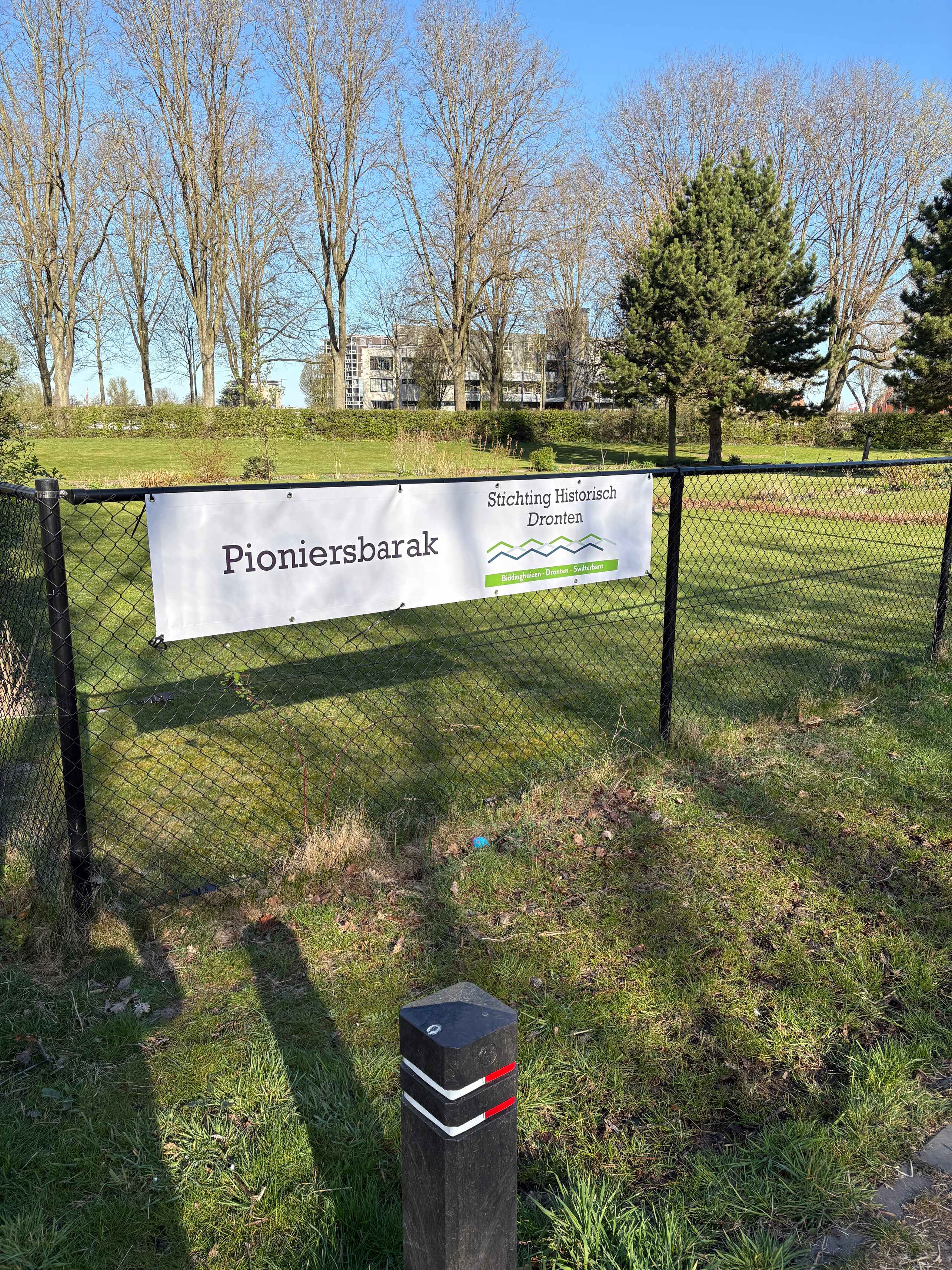 welkom in de pioniersbarak