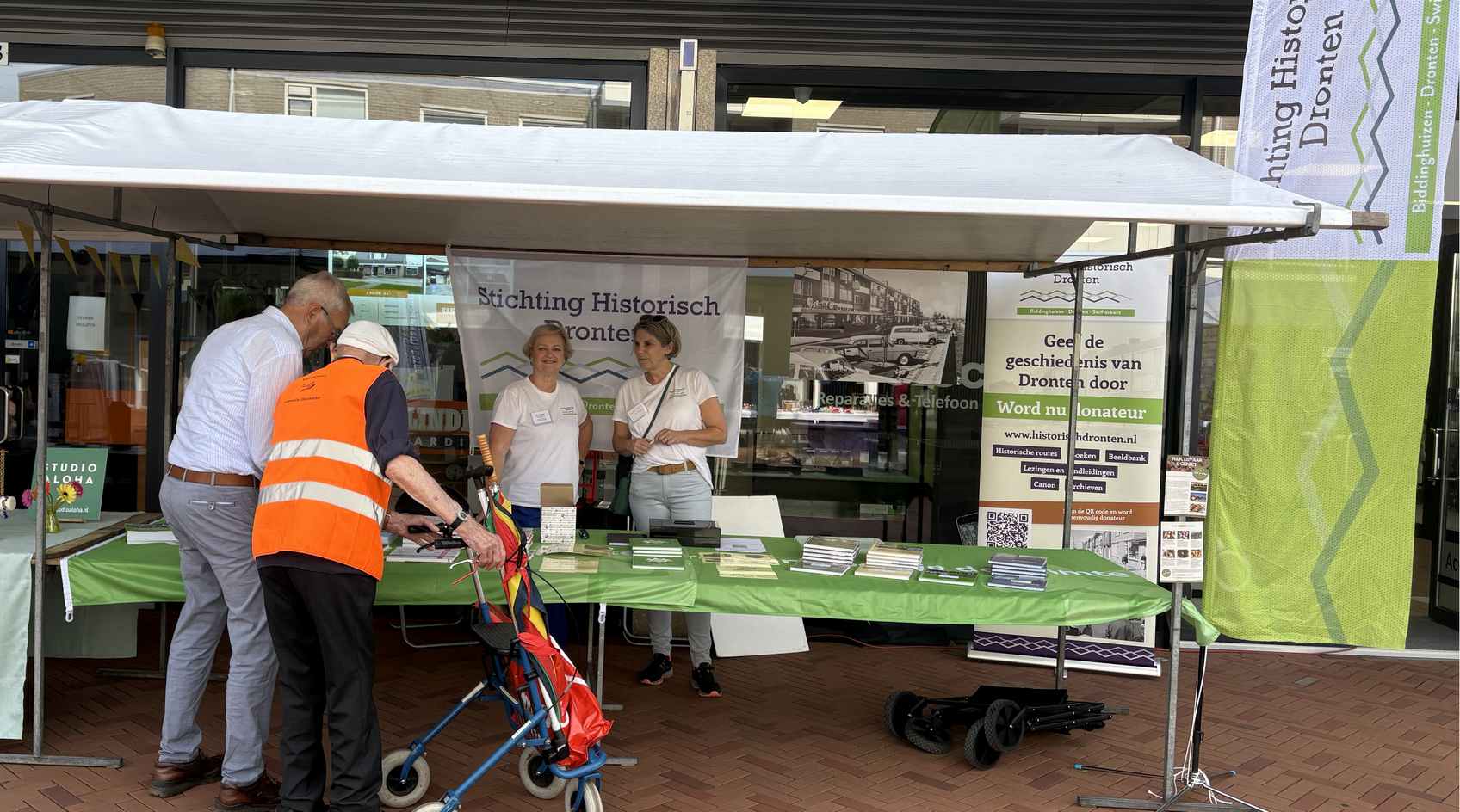 Historisch Dronten op braderie Meerpaaldagen